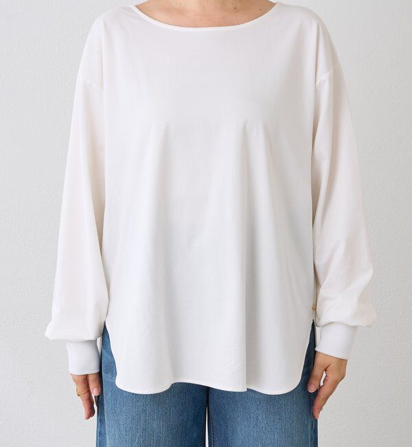  「予約【新色追加/着回し力抜群】キュプラカットプルオーバー」|Tシャツ・カットソー|