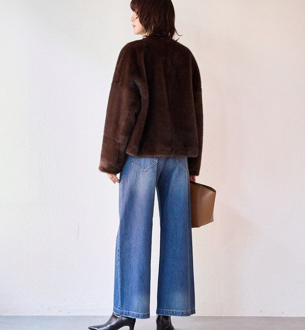  「【こなれ感抜群】ルーズフレアデニム」|デニム|