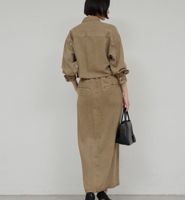  「【セットアップ対応】リヨセルスリットスカート」|スカート|