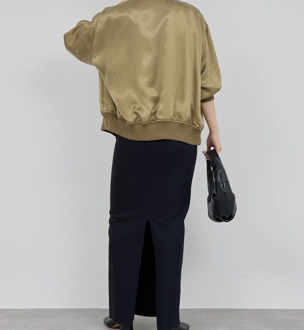  「キュプラサテンブルゾン」|ベスト・ジレ|