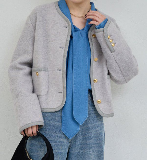  「スライバーニットジャケット」|その他|