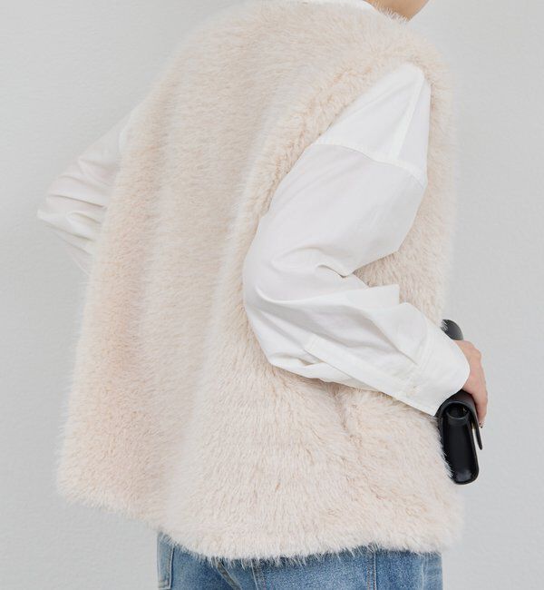  「フェイクカシミヤベスト」|ベスト・ジレ|