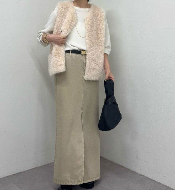  「フェイクカシミヤベスト」|ベスト・ジレ|