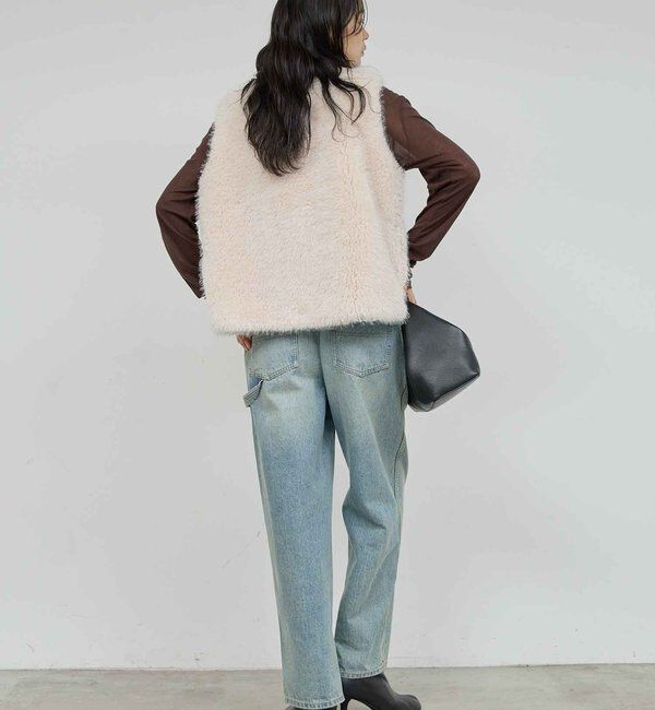  「フェイクカシミヤベスト」|ベスト・ジレ|