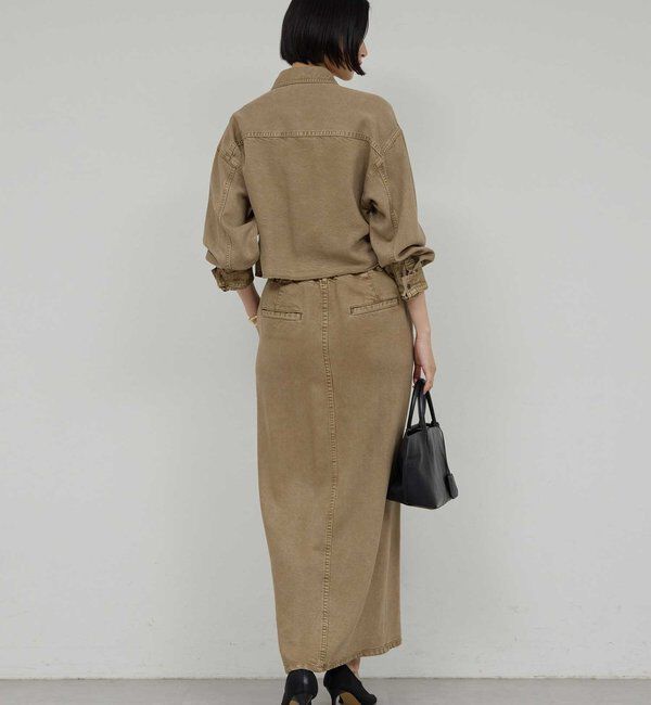  「【セットアップ対応】リヨセルショートシャツ」|シャツ・ブラウス|