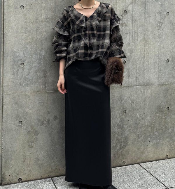  「ラッフルフリルブラウス」|シャツ・ブラウス|