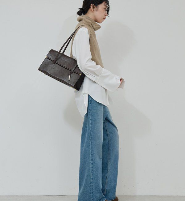  「センタークリースフレアデニム」|デニム|