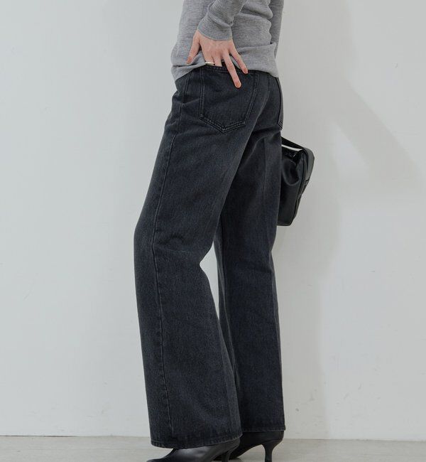  「センタークリースフレアデニム」|デニム|