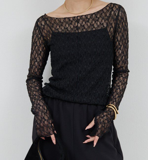  「【La nature linge】NEWレースカットソー」|Tシャツ・カットソー|