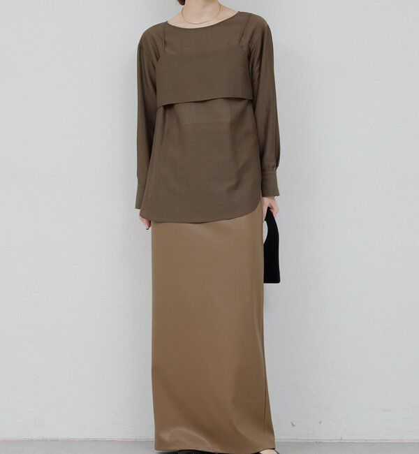  「ビスチェレイヤードシャツ」|シャツ・ブラウス|