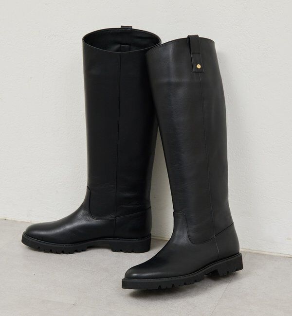  「【2.718】ジョッキーブーツ」|ロングブーツ|