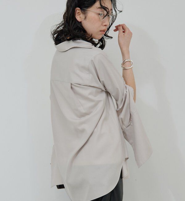  「オープンスリーブシャツ」|シャツ・ブラウス|