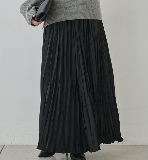  「タフタプリーツスカート」|スカート|