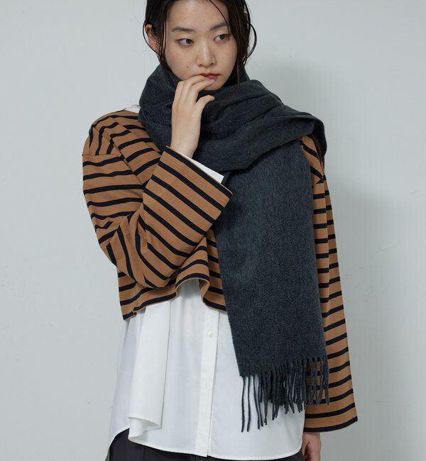  「ベーシックカシミヤストール」|マフラー|