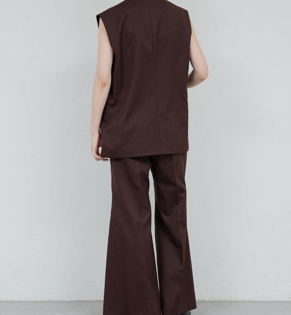  「【HERITANOVUM】【スリーピース対応】ウーステッドウールベスト」|ベスト・ジレ|