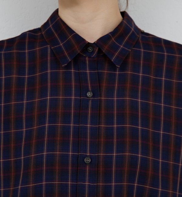  「【HERITANOVUM】ケープシャツ」|シャツ・ブラウス|