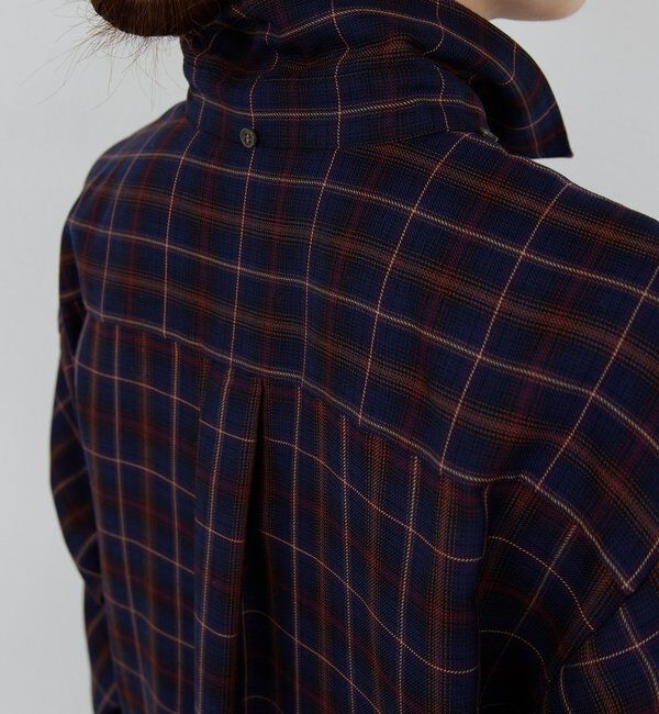  「【HERITANOVUM】ケープシャツ」|シャツ・ブラウス|