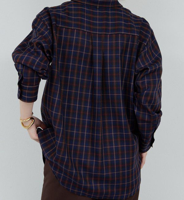  「【HERITANOVUM】ケープシャツ」|シャツ・ブラウス|