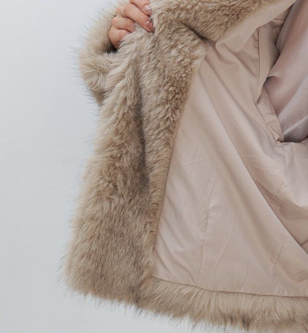  「エコファーフーディーブルゾン」|ブルゾン・スタジャン|