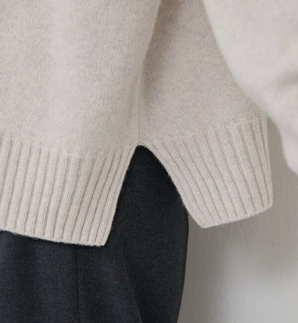  「【手洗い可】ウールクループルオーバー」|ニット・セーター|