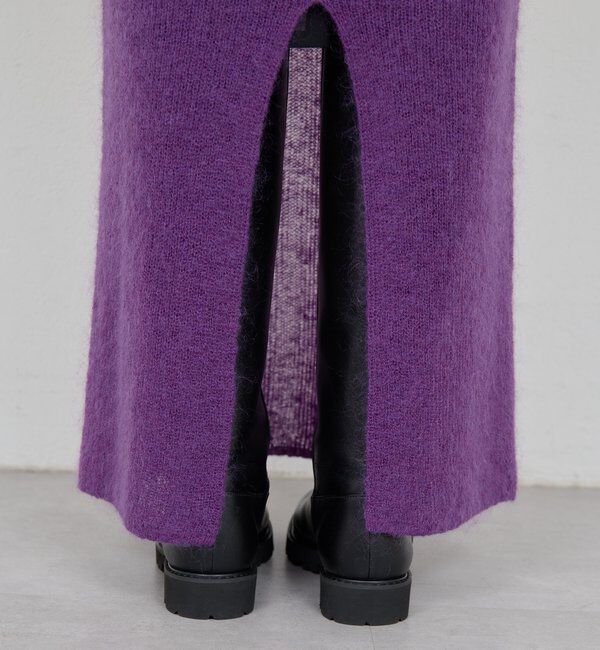  「【比留川游さんコラボ】シアーニットキャミワンピース」|ワンピース|