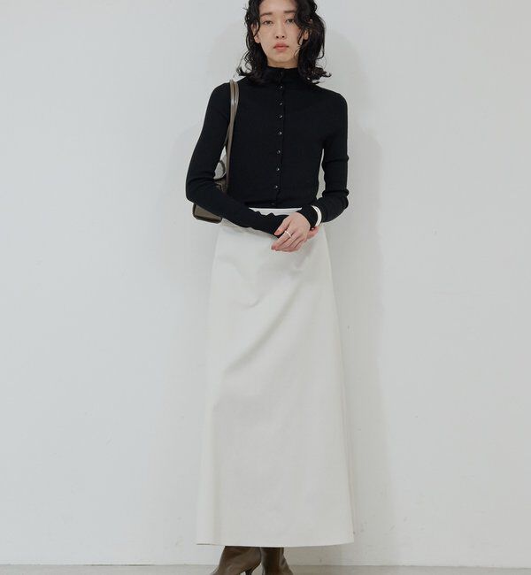  「【比留川游さんコラボ】ハイネックリブカーディガン」|ニット・セーター|