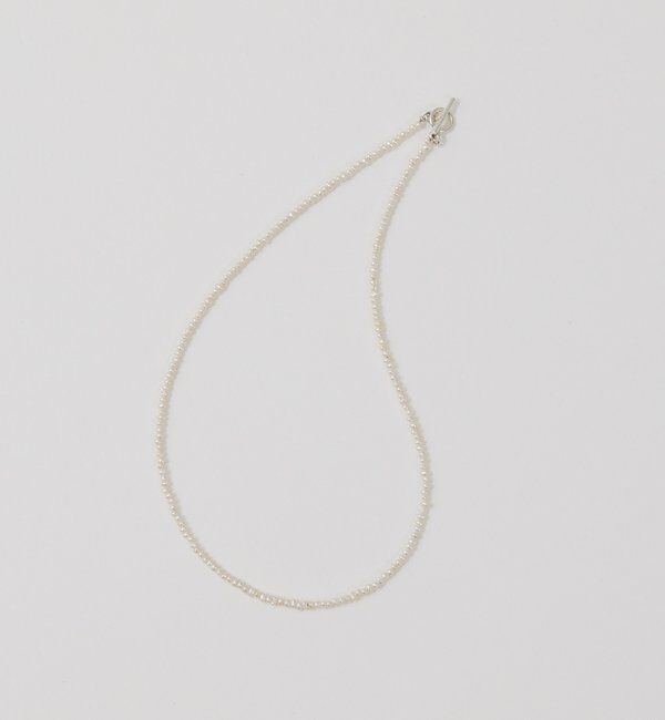  「シードパールショートネックレス」|リング|