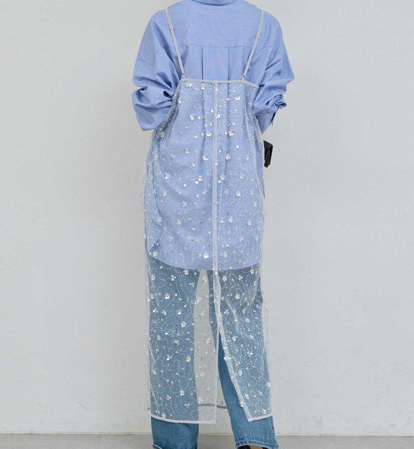  「ビジューシアーキャミワンピース」|ワンピース|