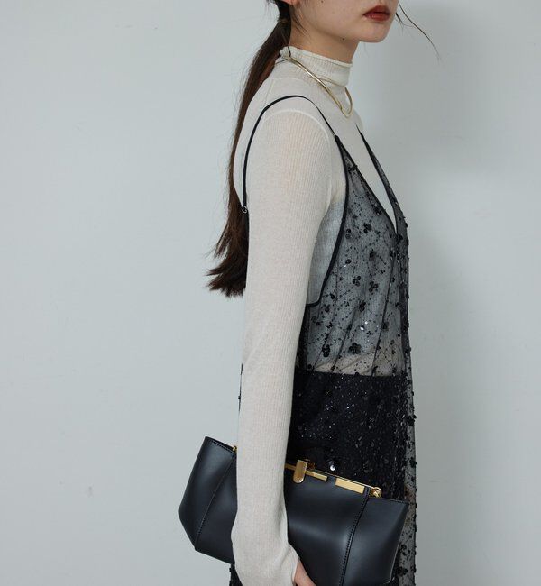  「ビジューシアーキャミワンピース」|ワンピース|