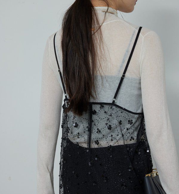  「ビジューシアーキャミワンピース」|ワンピース|