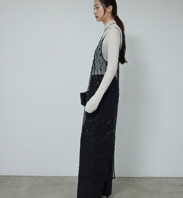  「ビジューシアーキャミワンピース」|ワンピース|