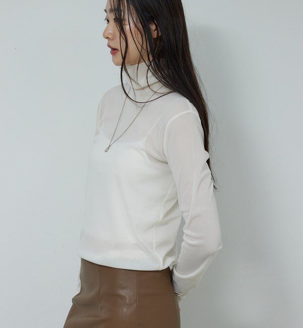  「【リバイバル】チュールタートルカットソー」|Tシャツ・カットソー|