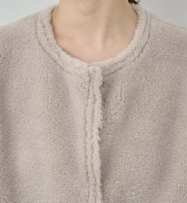  「【2way】リバーシブルフェイクムートンコート」|その他|