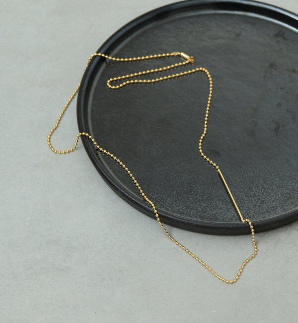  「ボールチェーンロングネックレス」|リング|