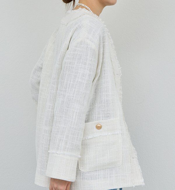  「【WEB限定/手洗い可】ツイードジャケット」|その他|