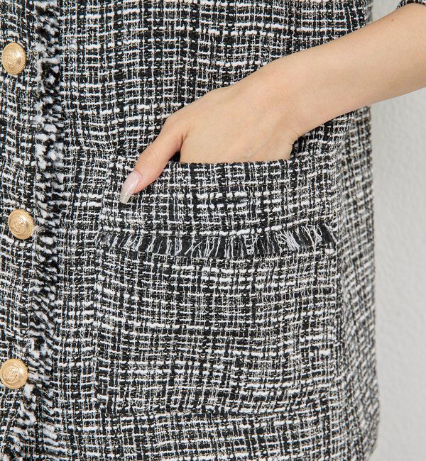  「【WEB限定/手洗い可】ツイードジャケット」|その他|