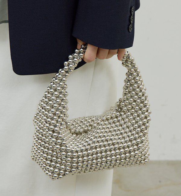  「【2.718】ボールビーズバッグ」|トートバッグ|