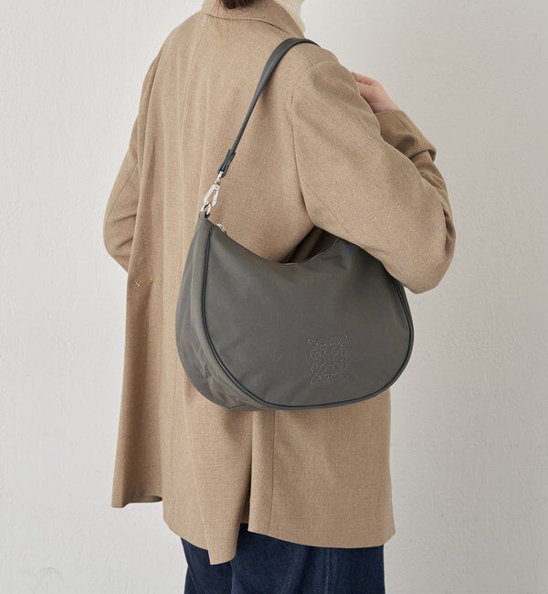  「コーデュラナイロン2WAYショルダーバッグ」|ショルダー・メッセンジャー|グレー