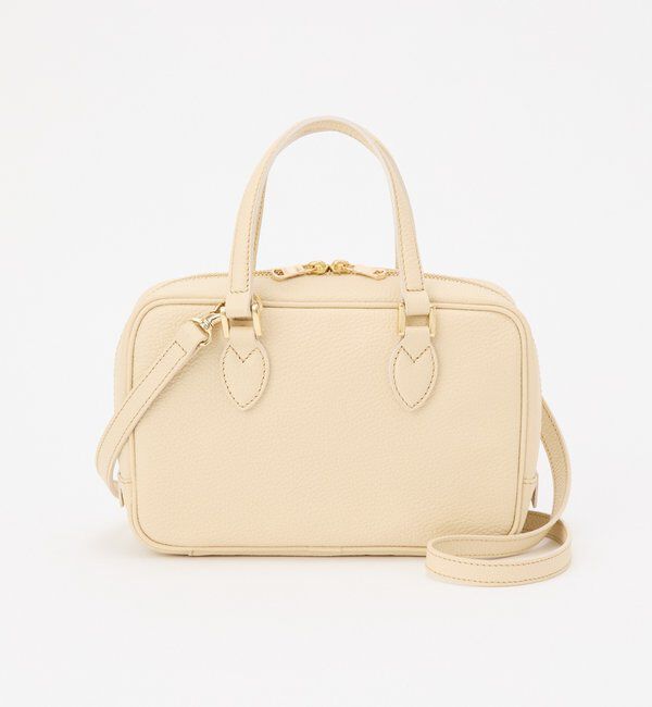  「レザー2WAYミニボストンバッグ」|ボストンバッグ|