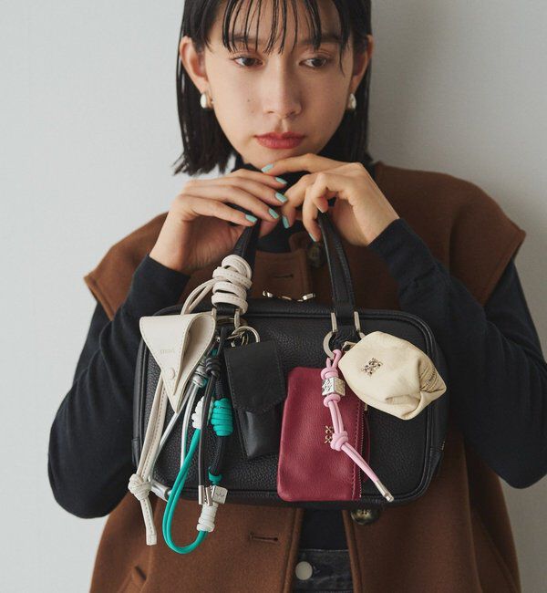  「レザー2WAYミニボストンバッグ」|ボストンバッグ|