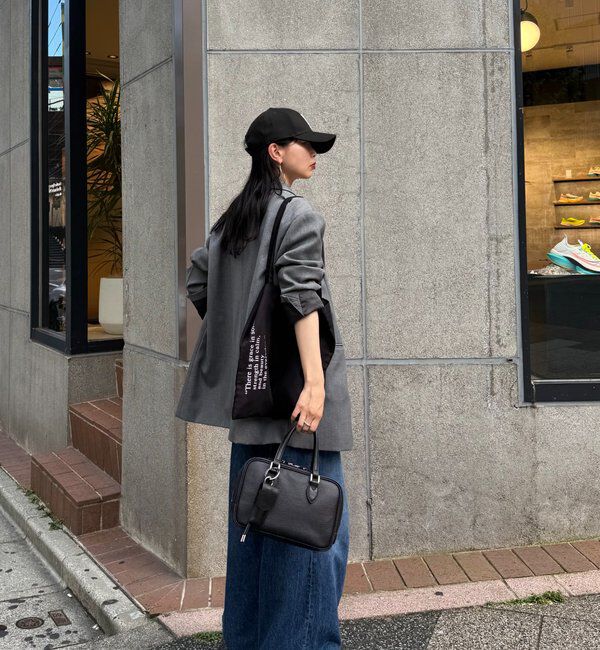  「レザー2WAYミニボストンバッグ」|ボストンバッグ|