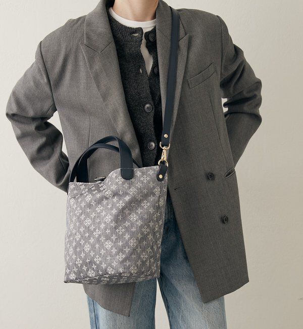  「ナイロンジャガード2WAYミニトートバッグ」|トートバッグ|