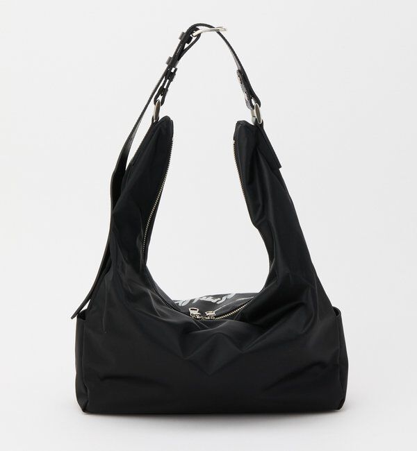  「ステンシル風プリント ナイロン2WAYショルダーバッグ」|ショルダー・メッセンジャー|