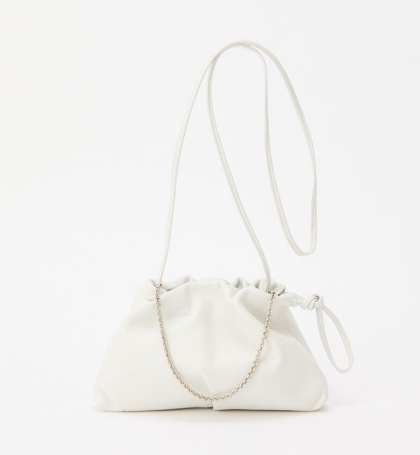  「レザー巾着4WAYミニショルダーバッグ」|ショルダー・メッセンジャー|