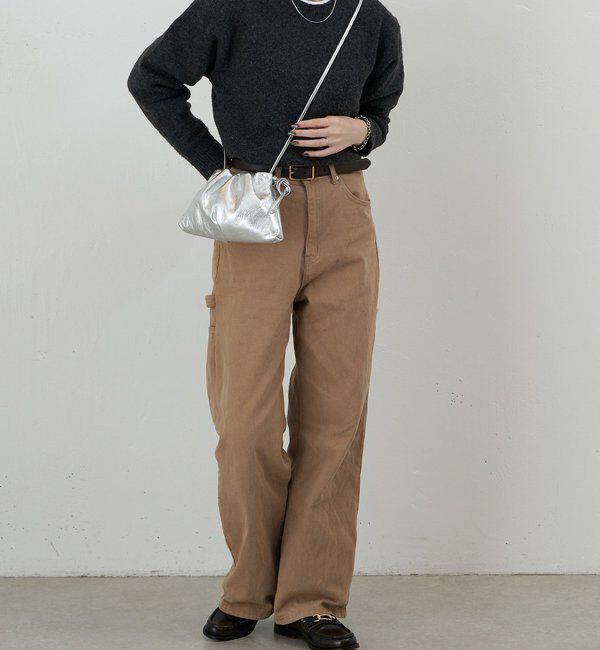  「レザー巾着4WAYミニショルダーバッグ」|ショルダー・メッセンジャー|