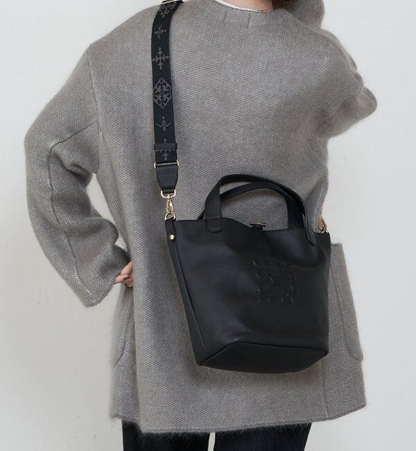  「《WEB限定》エンボスモノグラム2WAYミニトートバッグ」|トートバッグ|