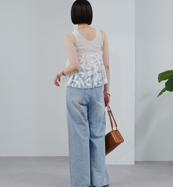  「シアーリーフビスチェ」|シャツ・ブラウス|