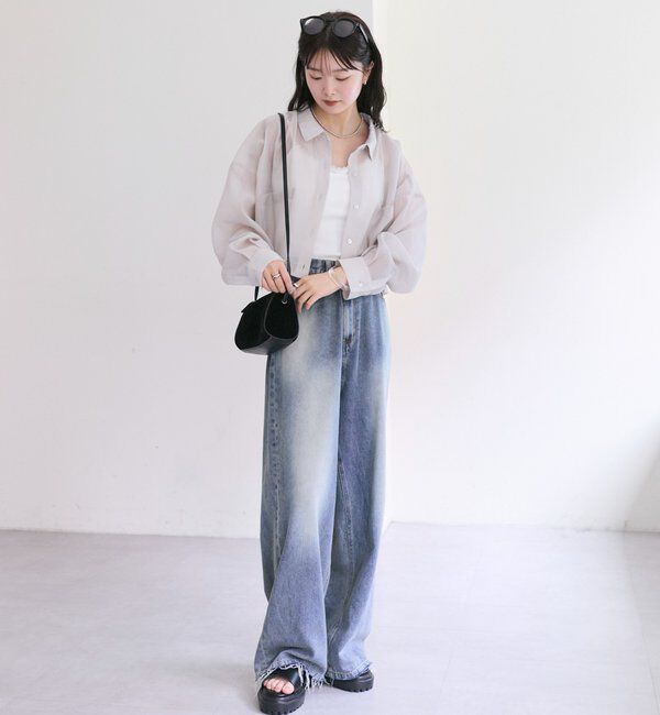  「カットオフオーバーダイデニム」|デニム|