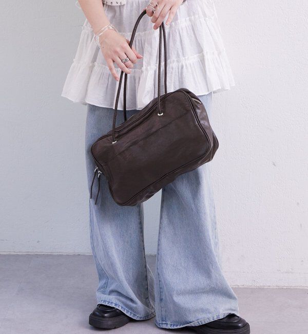  「スクエアショルダーBAG」|トートバッグ|