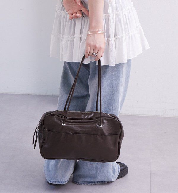  「スクエアショルダーBAG」|トートバッグ|